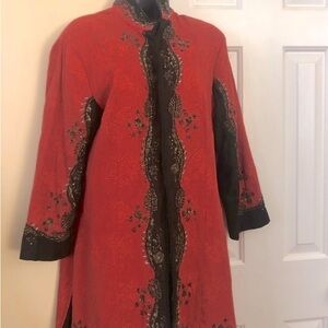 Rare NWOT Chico’s beaded light jacket- size large (Chico’s size 2)